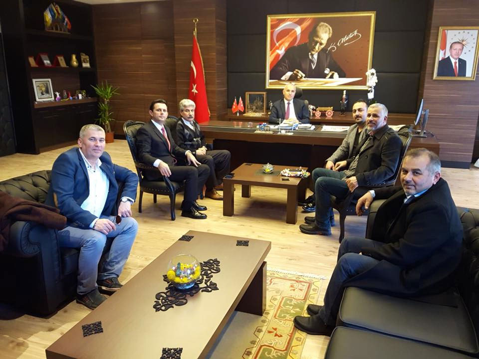 Çorlu Kaymakamımız Levent KILIÇ´ı ziyaret ettik Ergene Vadisi Adnan